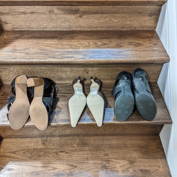 3 pairs of size 9 women sandals - all new ! - Picture 5 of 5